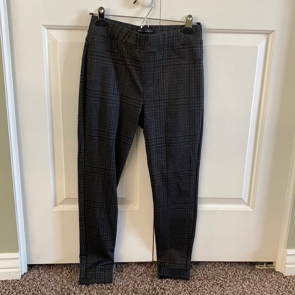 Plaid jeggings